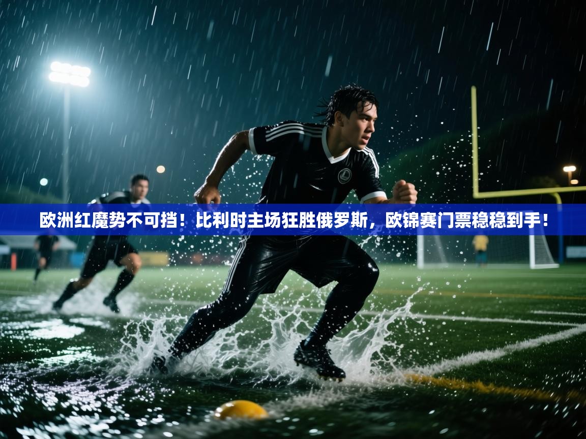 欧洲红魔势不可挡！比利时主场狂胜俄罗斯，欧锦赛门票稳稳到手！